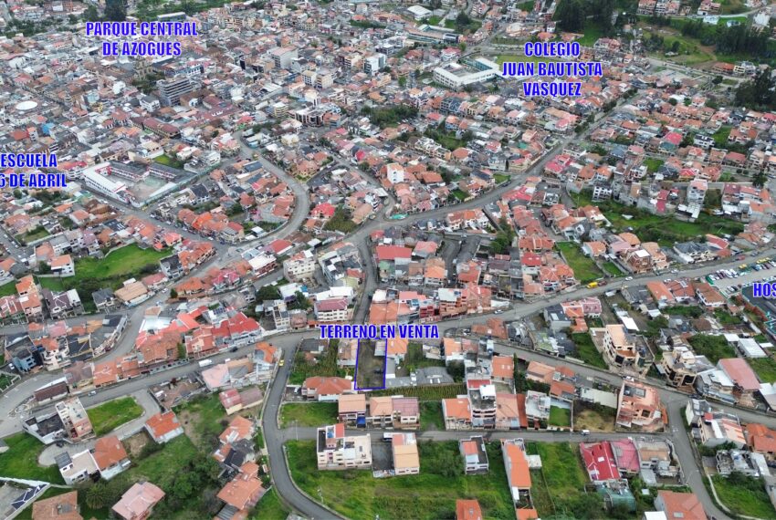 Venta de Terreno Comercial en Azogues
