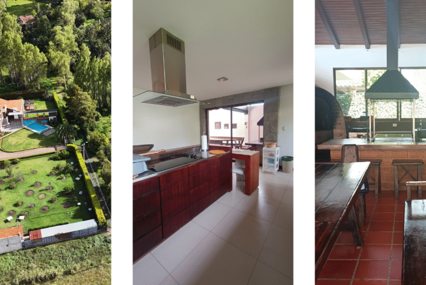 Casa de lujo en Paute con piscina climatizada y área social