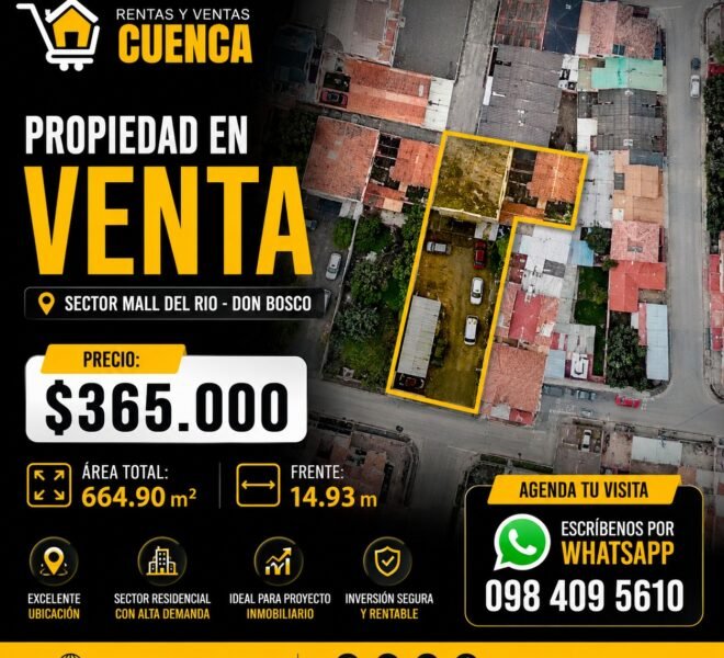 propiedad por el Mall del Río